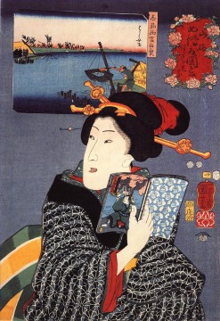 Utagawa Kuniyoshi Painting - mujeres 10 Utagawa Kuniyoshi Ukiyo e